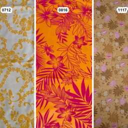 Christmas Stocking - Hawaiian Fabric Personalized - thumbnail 4