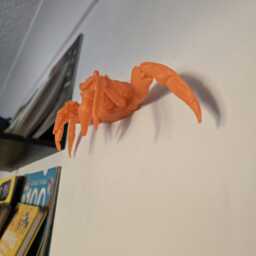Sally Lightfoot Crab Wall Art - Home Decor Art 3D Printed - thumbnail 3