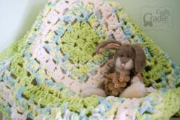 Cuddly Dinosaur Egg Baby Blanket