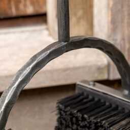 Chawton' Hand Forged Boot Brush & Scraper - thumbnail 3