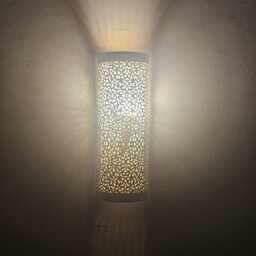 Moroccan Brass Wall Sconce Handcrafted Lamp - thumbnail 3