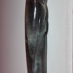 Hand Carved Fluorite Healing Angel, Gift Box Included, Free Shipping - thumbnail 3