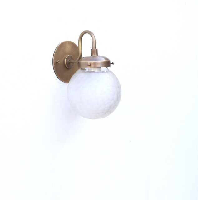 Vanity Light, Wall Sconce Mid Century Brass Light, Ul Listed, No.0187 - image 1
