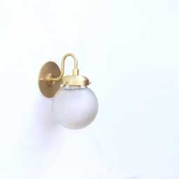 Vanity Light, Wall Sconce Mid Century Brass Light, Ul Listed, No.0187 - thumbnail 3