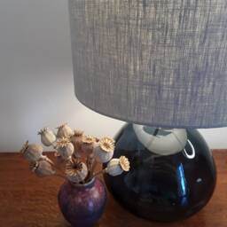 Grey Linen Lampshade - Plain Mid Grey Shade For Lamp Or Ceiling Light - thumbnail 3