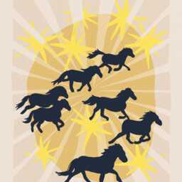 Year Of The Horse - 2026 Art Poster Chinese Zodiac Print - thumbnail 3