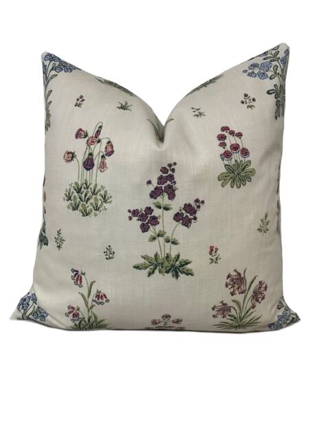Lisa Fine Vita Ivory Cushion Cover Pillow Double Sided - image 1