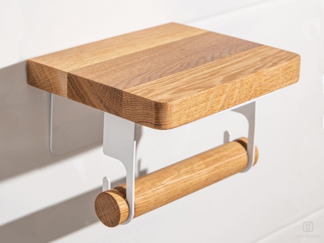 Light Toilet Paper Holder, Femine Accessories, Bathroom, Toilet, Roll Spa, Hotel, Mother's Day Gift, Modern Home, Toilet Shelf, Cozy - image 1