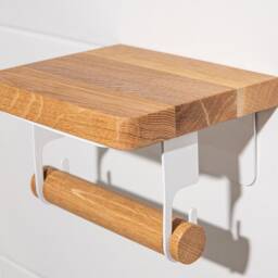 Light Toilet Paper Holder, Femine Accessories, Bathroom, Toilet, Roll Spa, Hotel, Mother's Day Gift, Modern Home, Toilet Shelf, Cozy - thumbnail 2