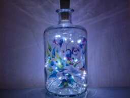Koala Bear Bottle Lamp, Cute Animal Gift For Nature Lover