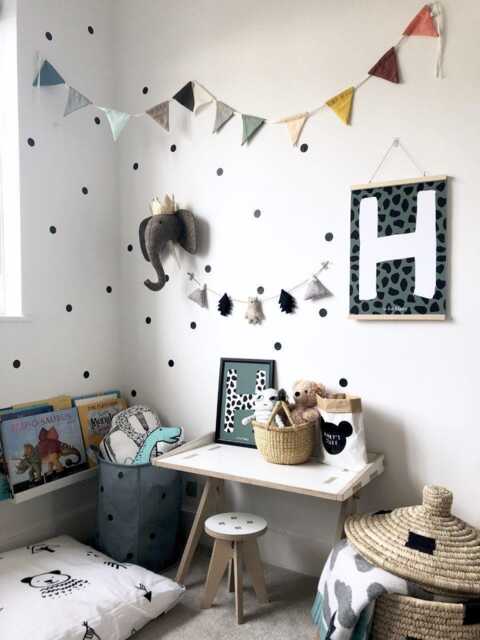 Polka Dot Wall Decals For Kids Rooms, Spotty Stickers, Nursery Decor Ideas, Scandi Playroom Decor, Easy Peel & Stick Art - image 1