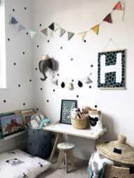 Polka Dot Wall Decals For Kids Rooms, Spotty Stickers, Nursery Decor Ideas, Scandi Playroom Decor, Easy Peel & Stick Art - thumbnail 1