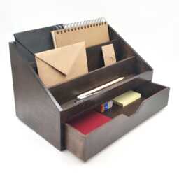 Desk Organizer - Dark Brown - thumbnail 4