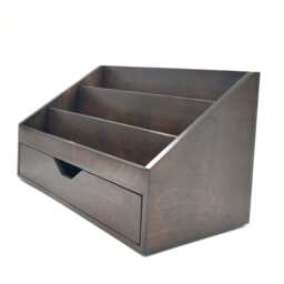 Desk Organizer - Dark Brown - thumbnail 2