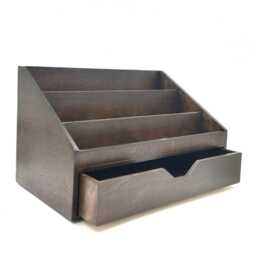 Desk Organizer - Dark Brown - thumbnail 3