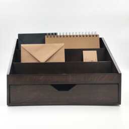 Desk Organizer - Dark Brown - thumbnail 1