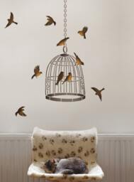 Wall Stencil Freedom - Stencils For Easy Decor Better Than Wall Decals - thumbnail 2