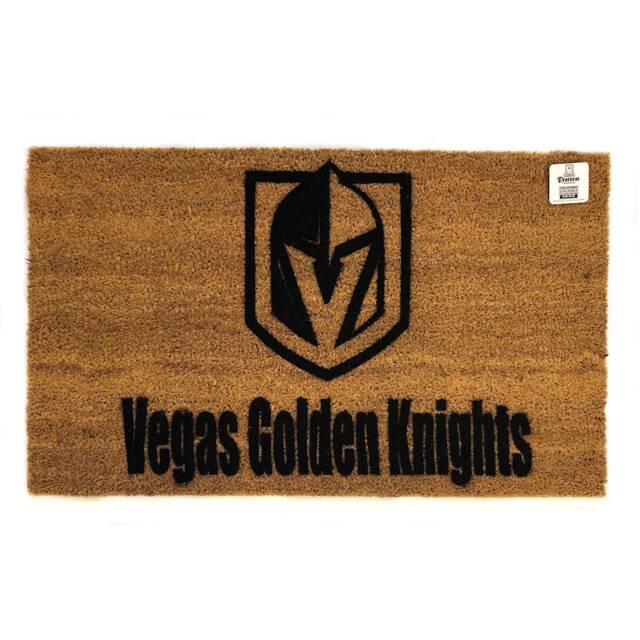 Vegas Golden Knights Doormat - Nhl Hockey Fan Mat Sports Team Front Porch Rug Entryway Decor Gift For Lovers -Vgk - image 1