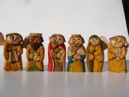 Figures Three Kings With Procession