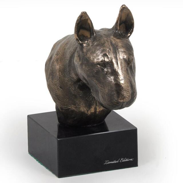 Bull Terrier - Small, Dog Marble Statue, Limited Edition, Artdog. Made Of Cold Cast Bronze. Solid, Perfect Gift. Limited Edition - image 1