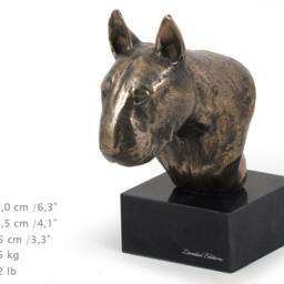Bull Terrier - Small, Dog Marble Statue, Limited Edition, Artdog. Made Of Cold Cast Bronze. Solid, Perfect Gift. Limited Edition - thumbnail 4