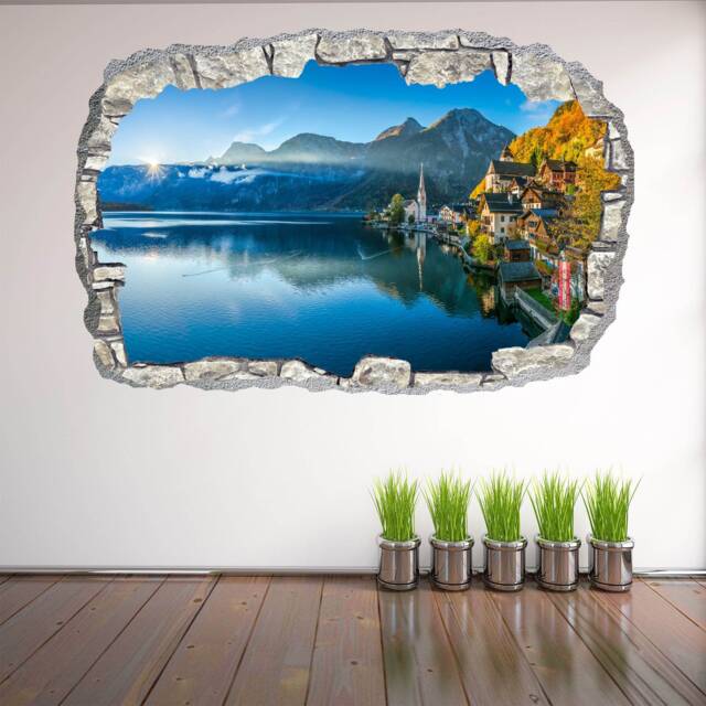 Alps Mountain Austria Wall Decal Sticker Mural Poster Print Art Home Decor Cz7 - image 1