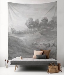 Classic Countryside - Wall Tapestry Tapestry Hangings Wanderlust Bohemian Home Decor Dorm T#34 - thumbnail 1