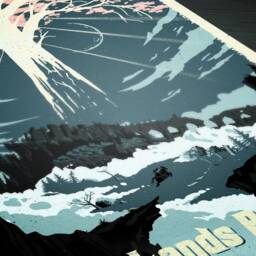 Elden Ring Travel Poster - Vintage Art Print Souls - thumbnail 2