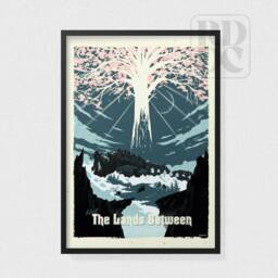 Elden Ring Travel Poster - Vintage Art Print Souls - thumbnail 1