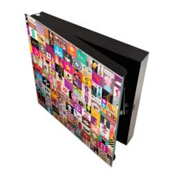 Key Box - Kay Cabinet -Key Holder Art Collage - thumbnail 3