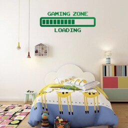 Arcade Gaming Zone Retro Loading Wall Art Stickers Gamer Vinyl Decals Decor - thumbnail 3