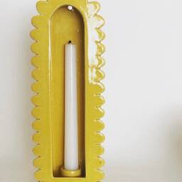 Handmade Ceramic Wall Hanging Candle Holder - Sconce Ready To Be Shipped - thumbnail 3