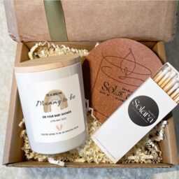 Mummy To Be Scented Candle, Personalised Gift For Baby Shower, New Mum To Candle Hamper, Pregnancy Congratulations - thumbnail 4