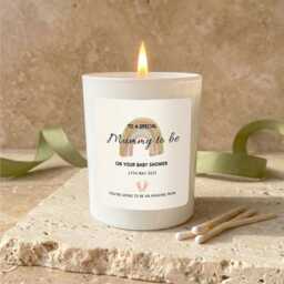 Mummy To Be Scented Candle, Personalised Gift For Baby Shower, New Mum To Candle Hamper, Pregnancy Congratulations - thumbnail 3