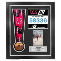 Mount Kit Only Marathon Medal Display Frame Race Bib & Photo. Upright Image - thumbnail 2