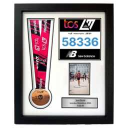 Mount Kit Only Marathon Medal Display Frame Race Bib & Photo. Upright Image - thumbnail 3