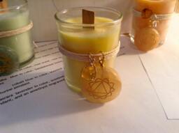 Solar Plexus Chakra Meditation Candle - thumbnail 1