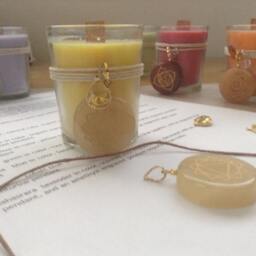 Solar Plexus Chakra Meditation Candle - thumbnail 3