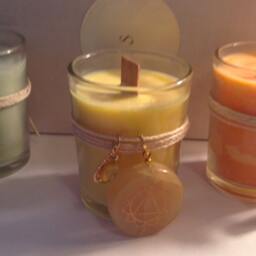 Solar Plexus Chakra Meditation Candle - thumbnail 4
