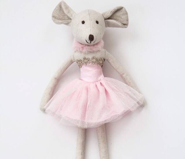 Handmade Toy . Mouse Toy. Handmade Little Mouse. Gift For Baby - image 1