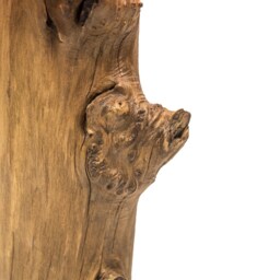 Rustic Wooden Lamp Made Of Black Locust Home Decor Unique Reclaimed Wood - thumbnail 3