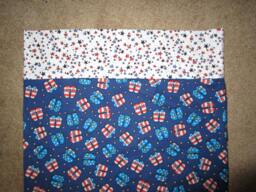 Flip Flops Red White & Blue Standard Pillowcase - thumbnail 1