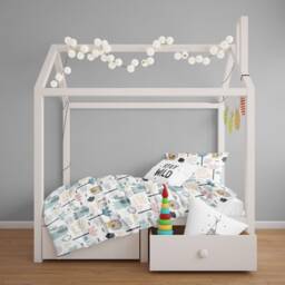 Colourful Safari Bedding, Duvet Covers, Fitted Sheets, Children's Room Decor, Kids & Baby Animal Bedding - thumbnail 3