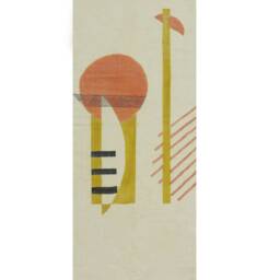 Handmade Cotton Dhurrie Rug Indian Block Print Kilim, Hallway Stair Runner - thumbnail 3