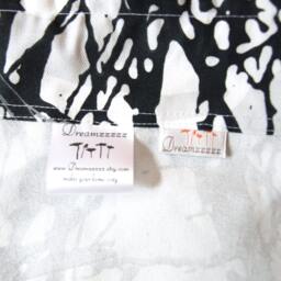"Curtain Valance White Black Brunches Red Birds Cafe Curtain Panel Eco Friendly Gift 56""x35" - thumbnail 4