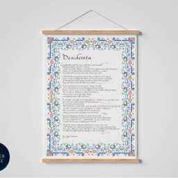 Desiderata Poem Wall Art - Inspirational Quote Print Motivational Typography Poster Positive Mindset Home Decor Digital Printable - thumbnail 2