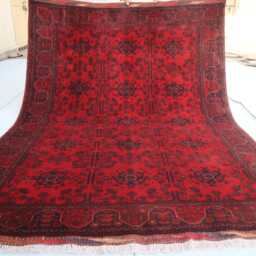 5x7 Ft Afghan Handmade Oriental Rug, Bukhara Geometric Genuine Khal Mohammedi Area Turkmen Living Room D??cor Carpet - thumbnail 4