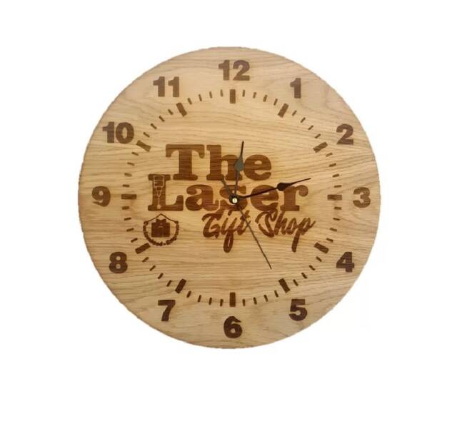 Personalised Engraved Wall Clock - image 1