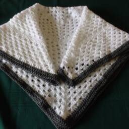New - Hand Crochet Baby Blanket 90cms X - thumbnail 3