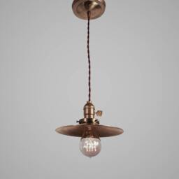 Industrial Lamp - Vintage Lighting Pendant With 8 - thumbnail 3